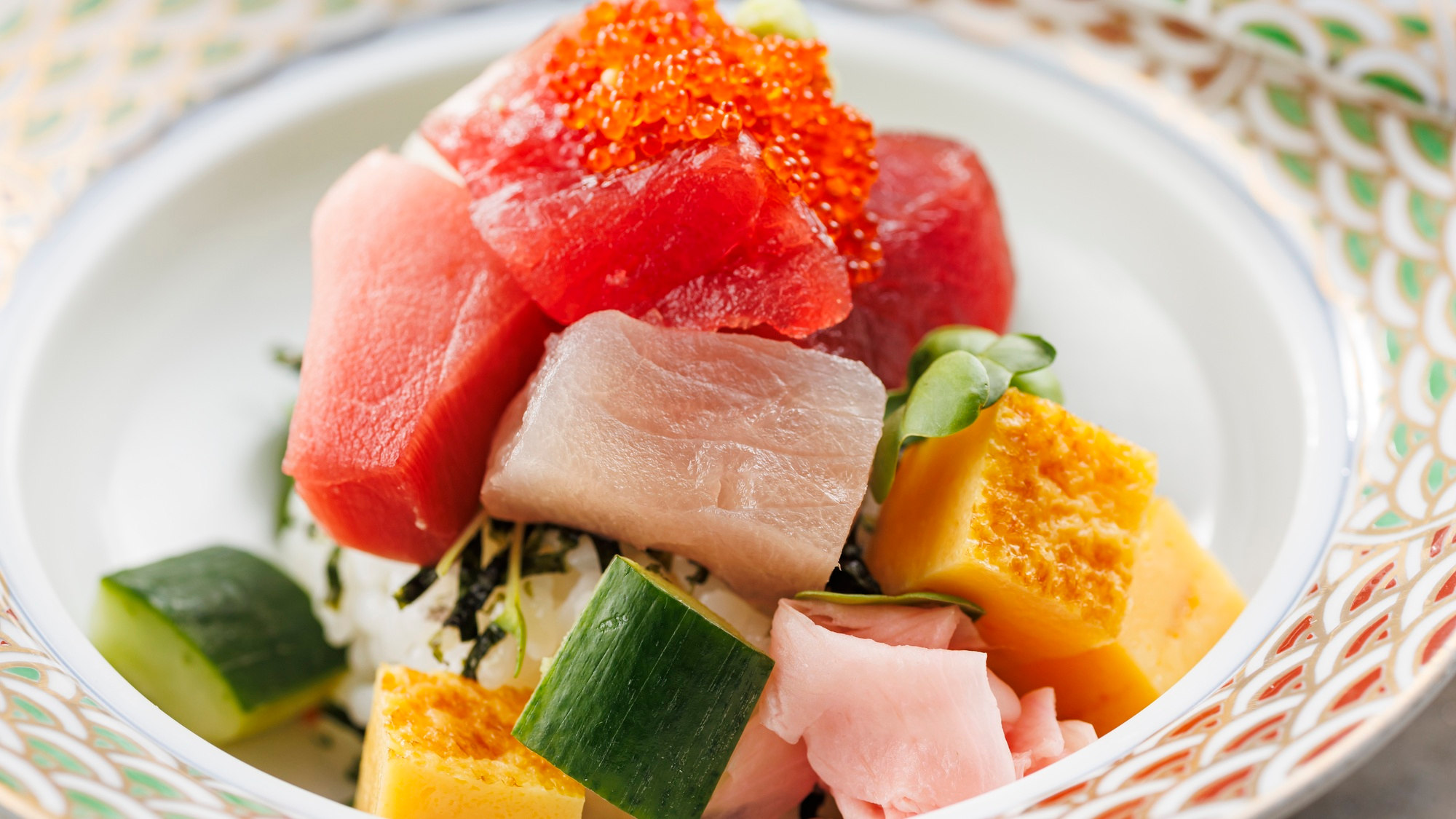 【土地の恵み会席】春(2026年3月～5月)食事 焼津マグロ丼