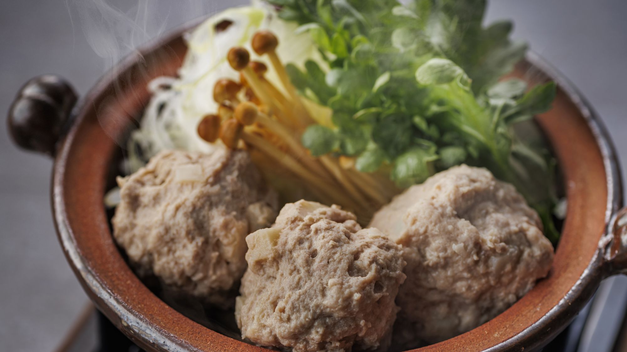 【季節の会席】冬(2025年12月～2026年2月)台物 焼津産マグロのつみれ鍋