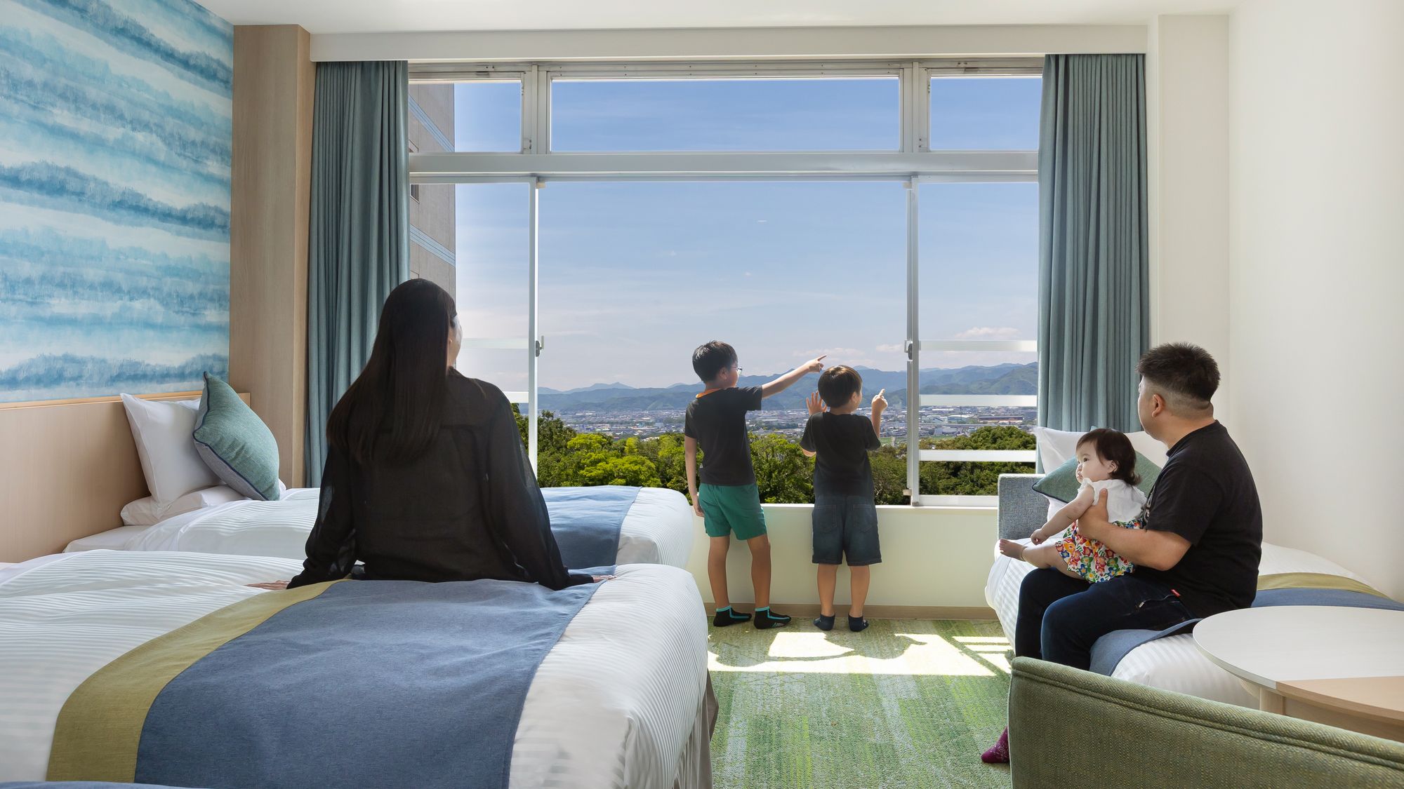 【2025年7月改装リニューアル】【フォレストビュー】デラックスフォース(バス付)