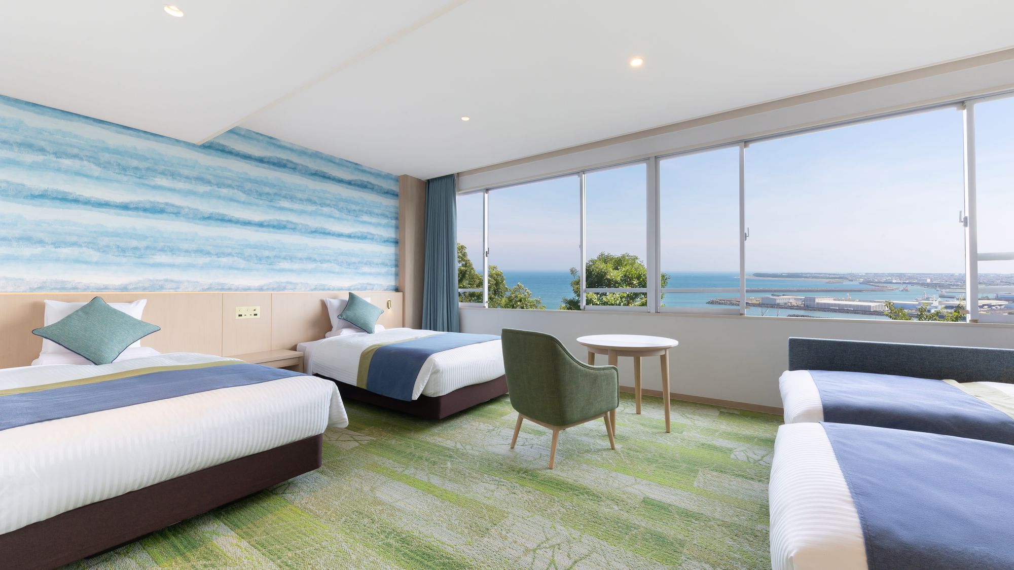 【2025年7月改装リニューアル】【オーシャンビュー】デラックスフォース（バス付）