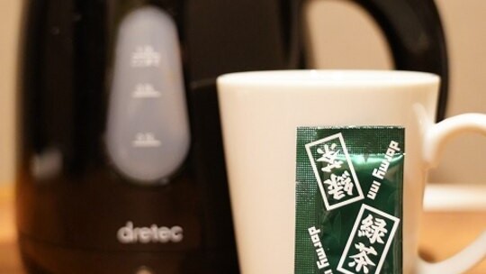 ◆客室ケトル・マグカップ・お茶◆
