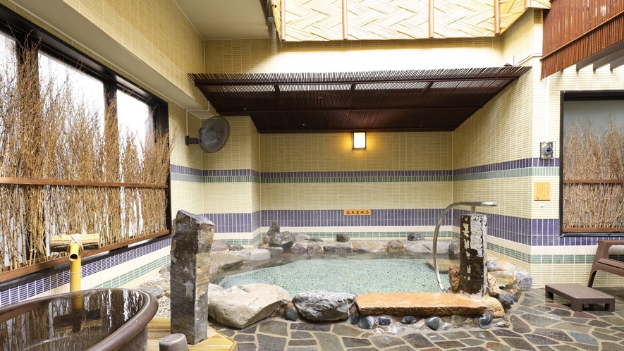 ◆【男性】露天風呂 湯温:42℃