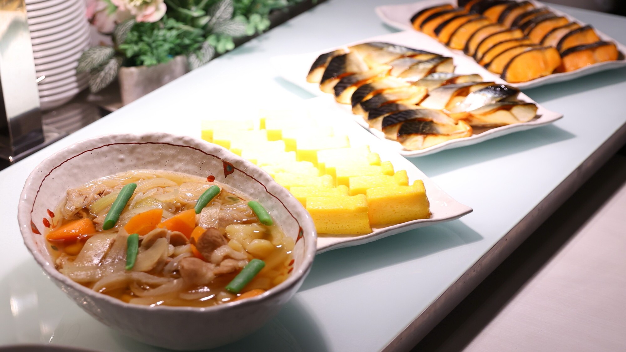 ◆【朝食】和食コーナー