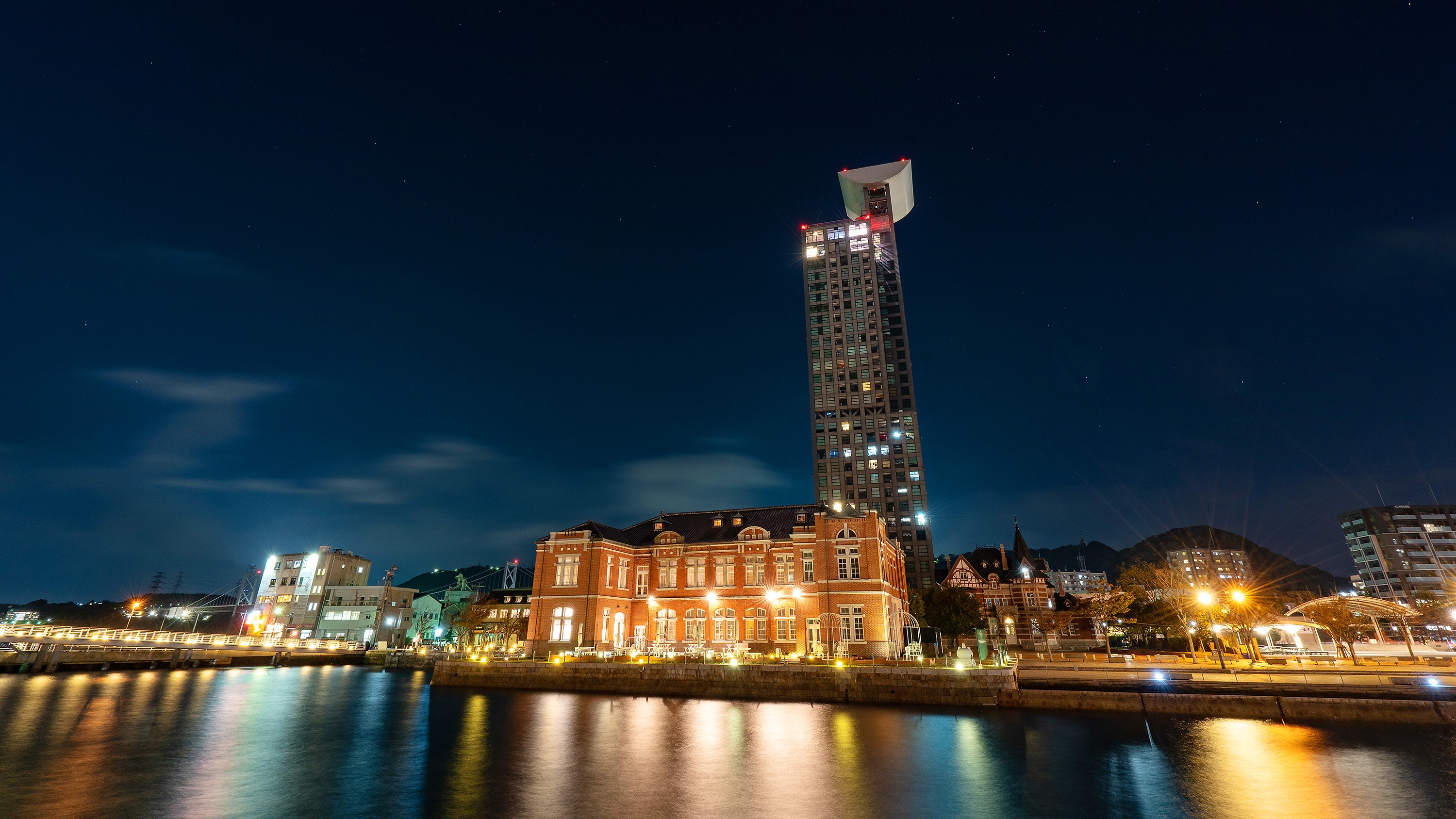 ◆門司港レトロ～夜景～(提供：北九州市観光情報サイト 北九州パレット)