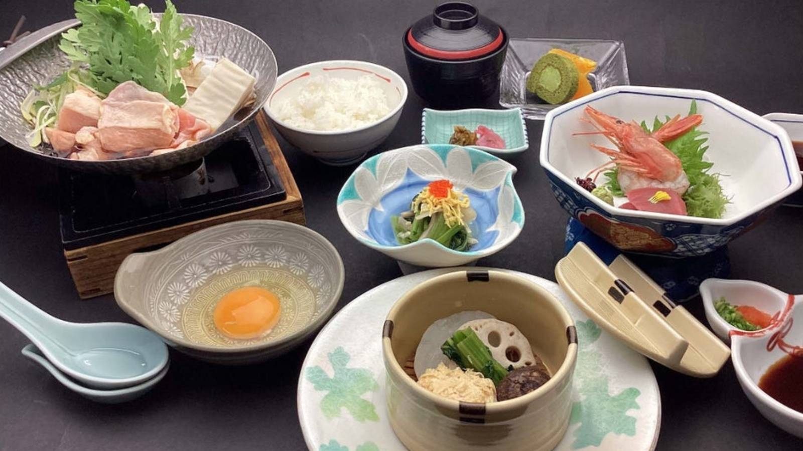 【揖斐御膳+鉄板焼】お食事少なめの御膳に大人気の飛騨牛の鉄板焼付♪温泉では素肌美人に◆