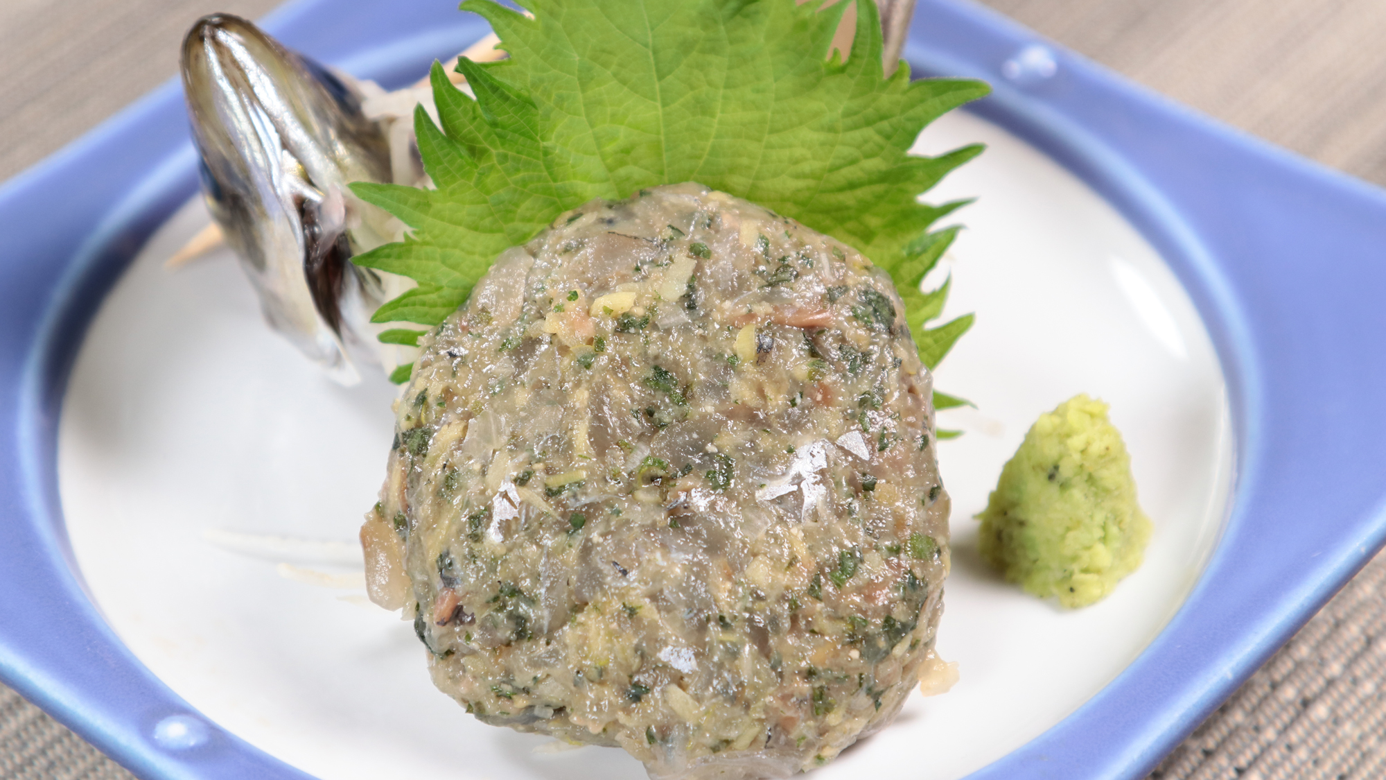 オプション◇アジのなめろう*