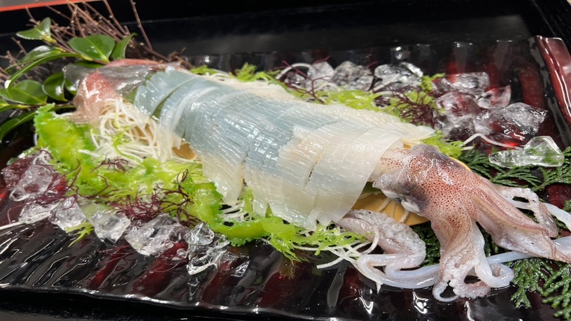 【初夏の新定番】京丹後イカ 漁火〜ISARIBI〜　日本海産の烏賊を味わう期間限定コース