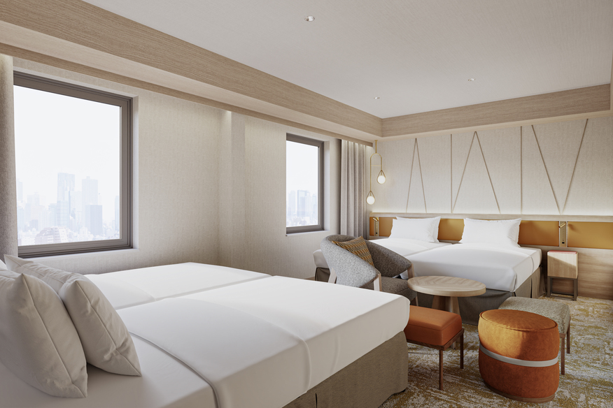 2026年2月リニューアル/エグゼクティブツイン(4ベッド)