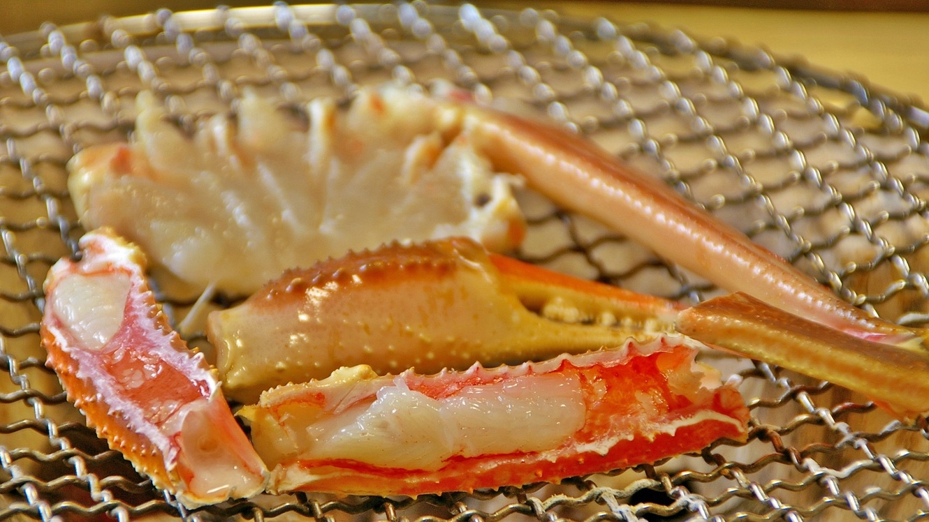 ■かにコース■生・焼き・鍋など5種類の食べ方で♪日本海の味覚の王様を満喫
