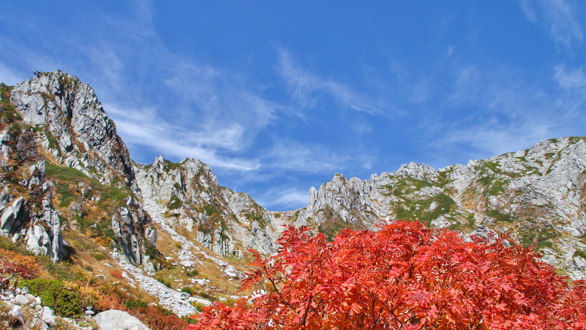 【駒ヶ岳】秋の風景