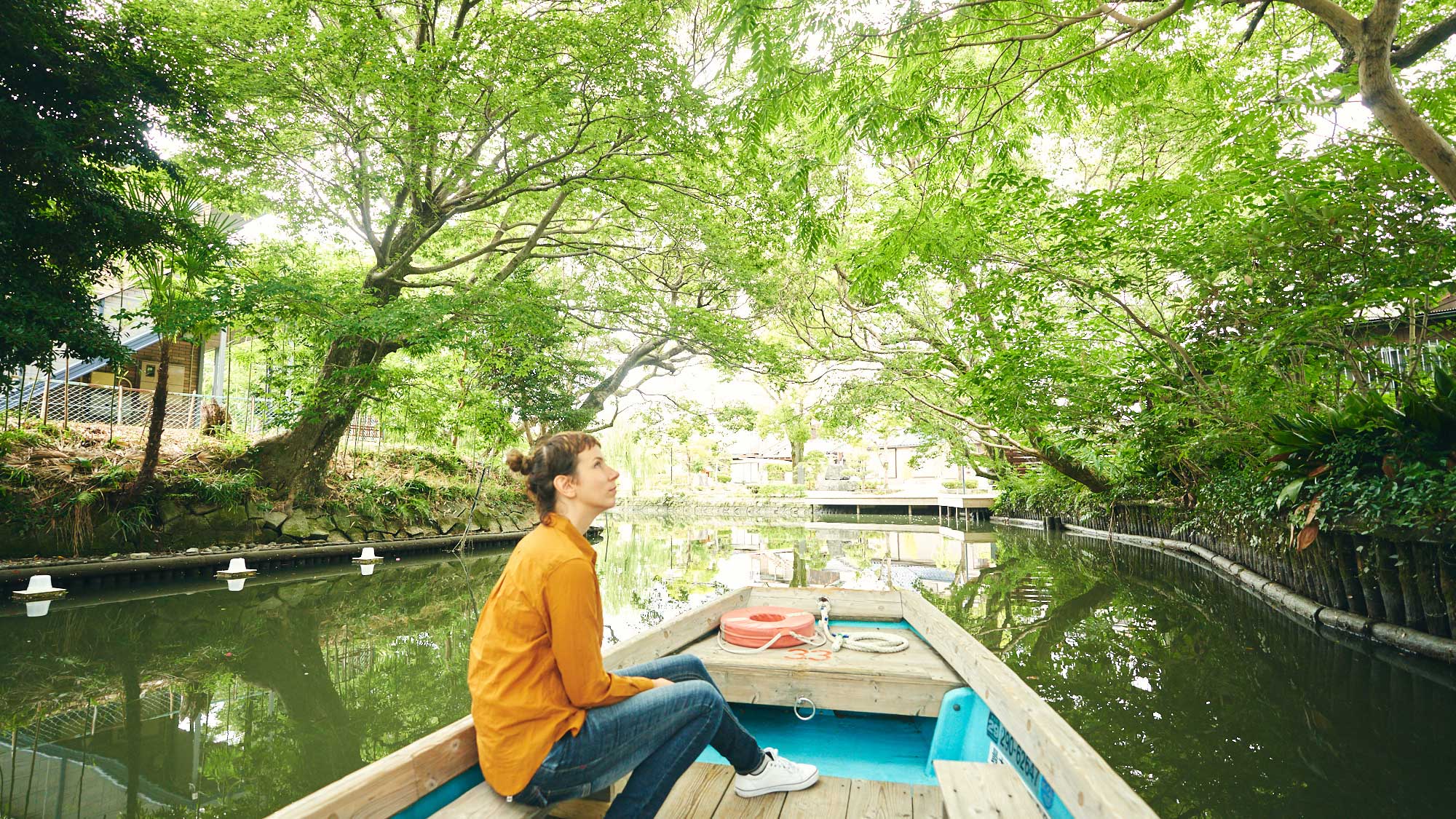 【周辺観光】柳川旅情と共に、船頭が案内する心に残る「水の構図探勝」をお楽しみ下さい。