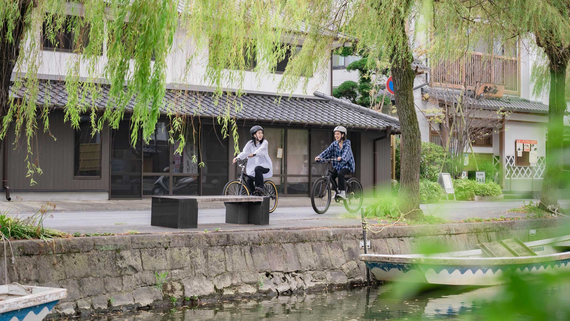 【周辺観光】筑後周遊サイクリング：柳川。ちょっと自転車漕いで柳川まで♪＜自転車で40分＞