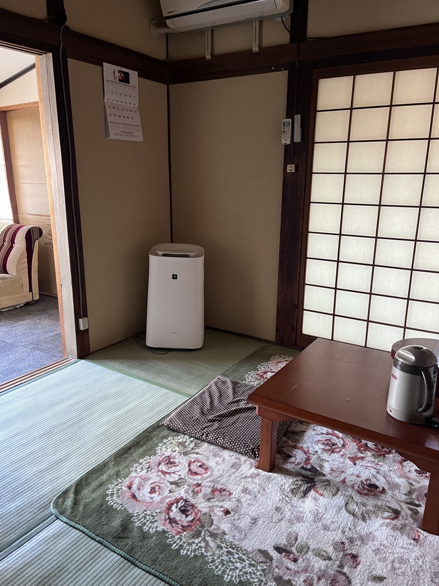 シャワールーム付きのお部屋