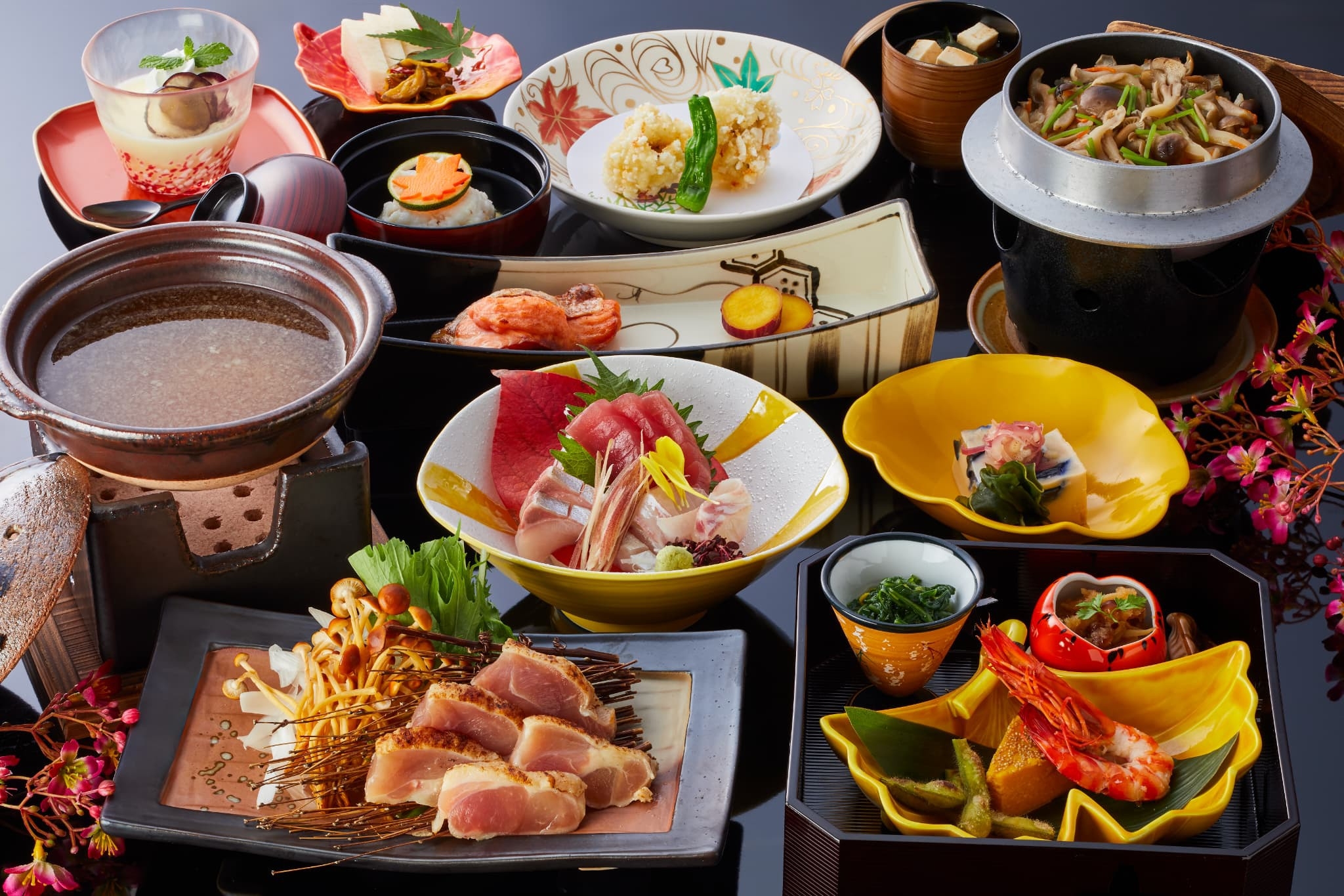 日帰り★スタンダード旬会席＆ご入浴プラン♪