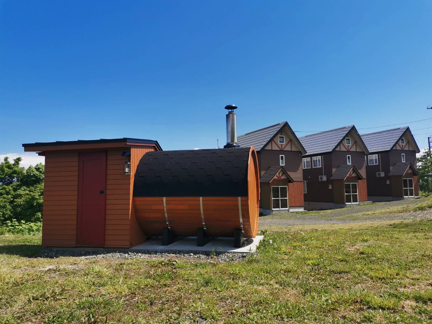 バレルサウナ全景2