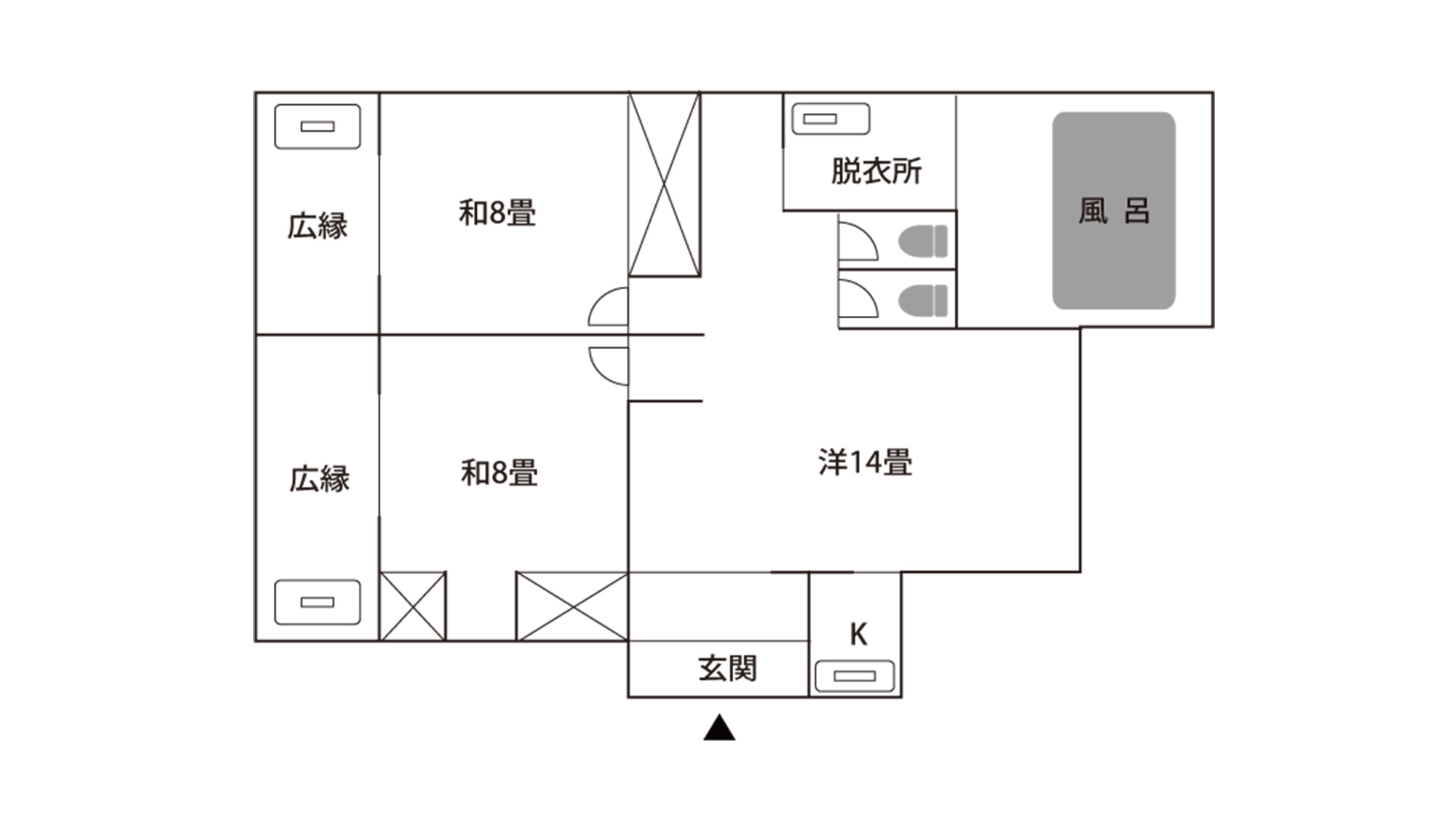 【伍番】間取り