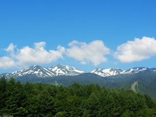 6月下旬の乗鞍岳。