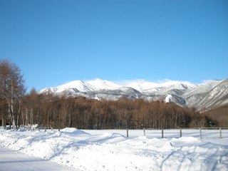 いがやから見た乗鞍岳