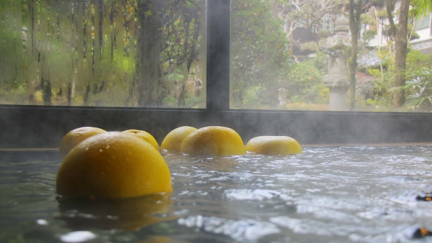 ＜温泉＞冬季限定！名物ばんぺいゆ風呂