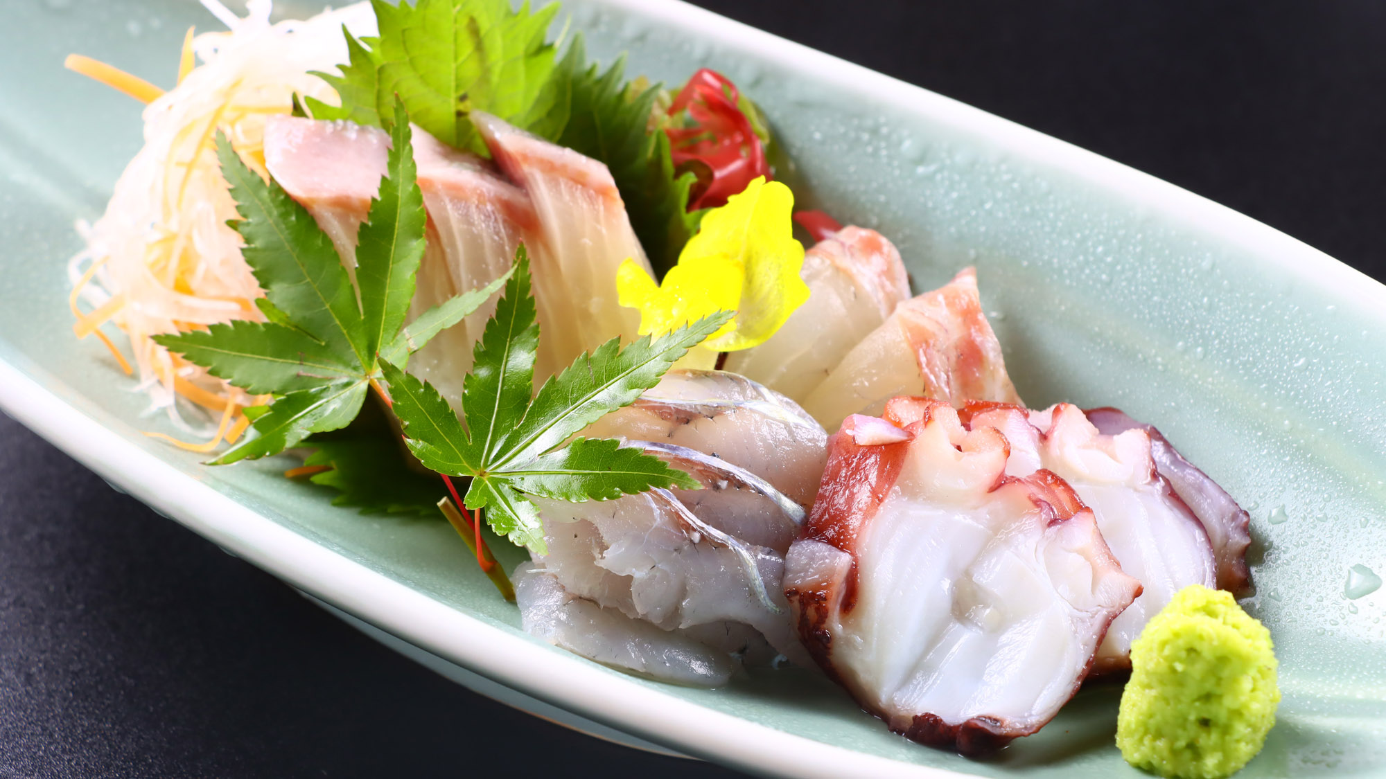 【料理一例 ～夏～】旬の海の幸のお造り