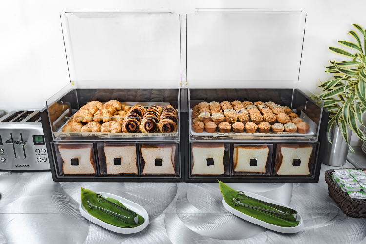 朝食ビュッフェ 一例