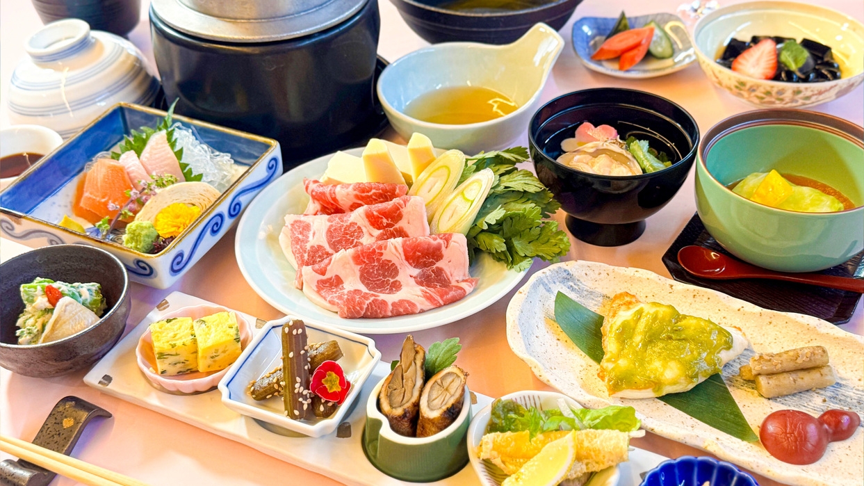 【一泊二食スタンダード】群馬の味覚に舌鼓【群馬の物語】プラン