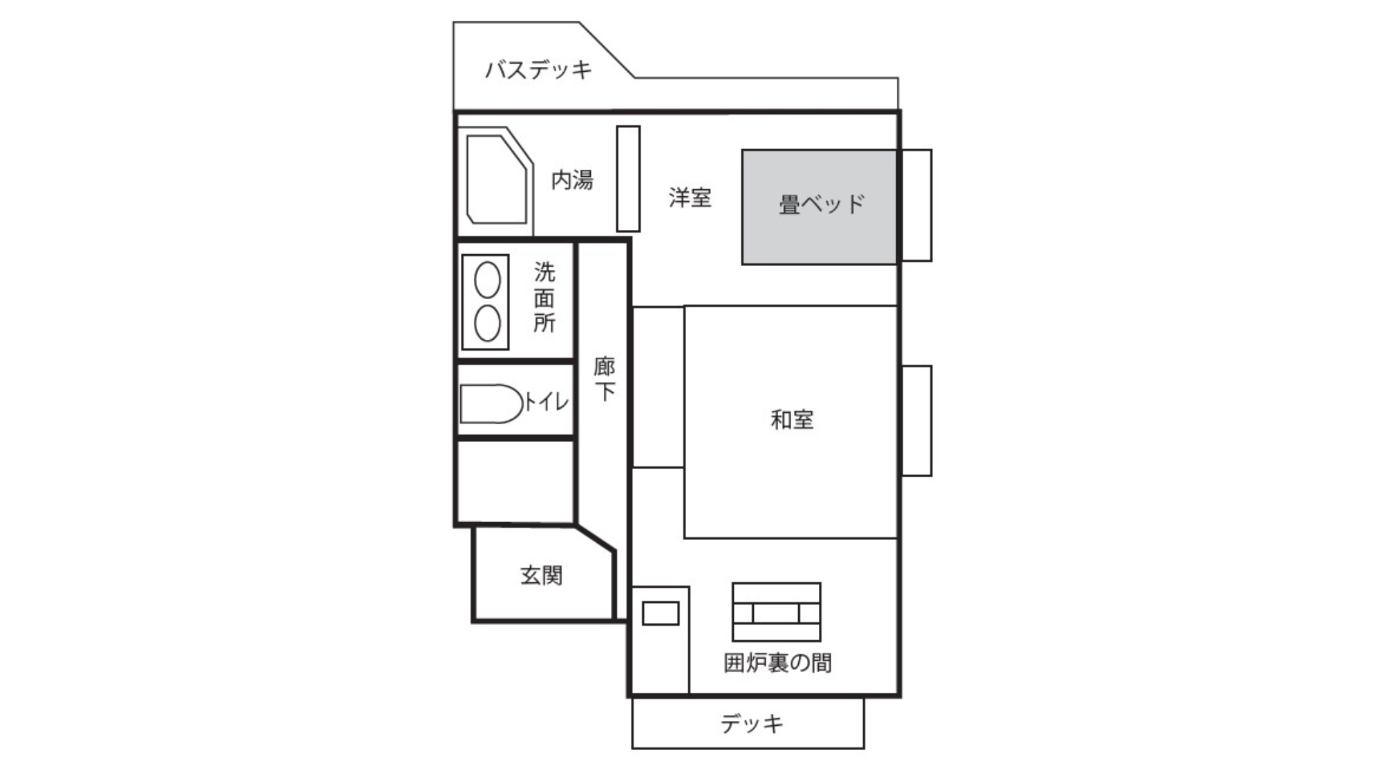【別館】都忘れタイプ　間取り図