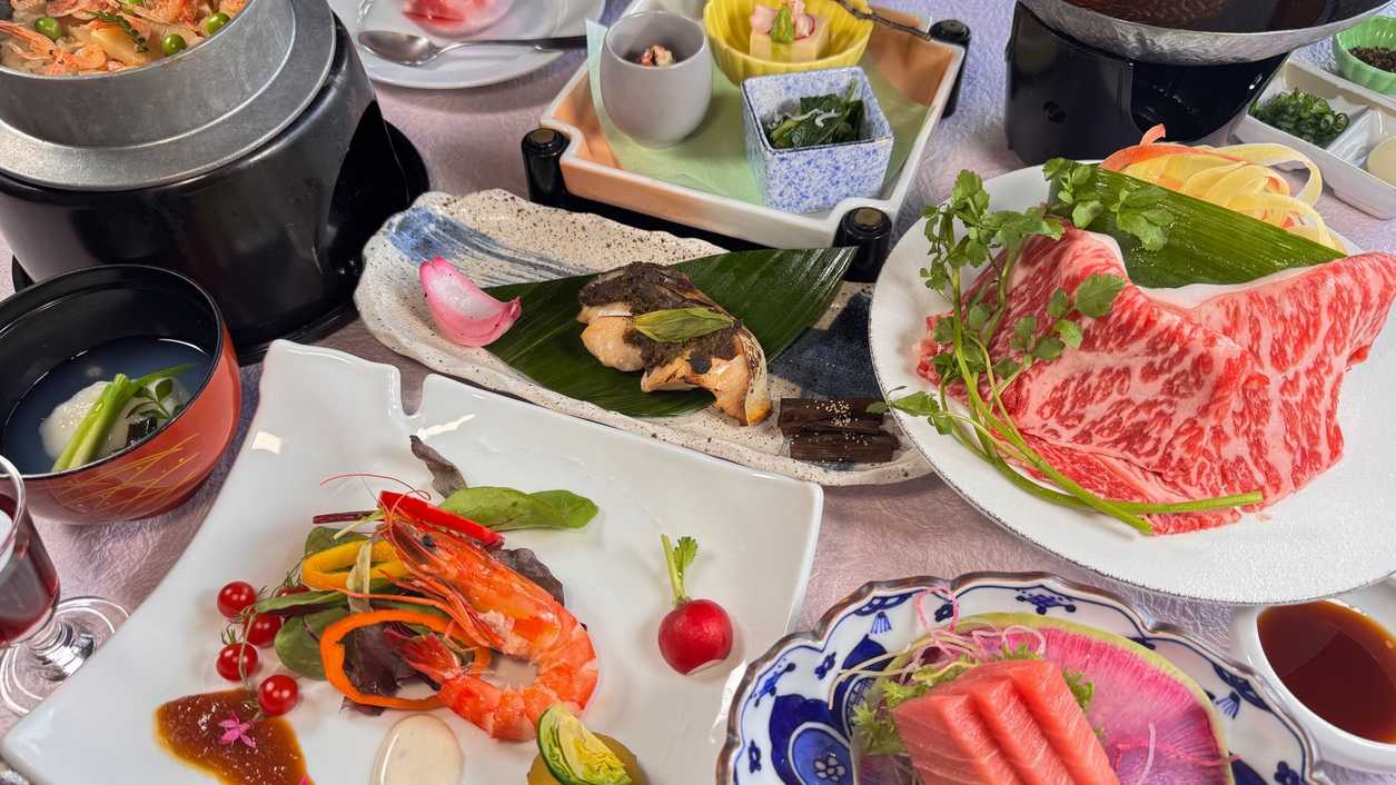 【少美食】里山の隠れ宿で味わう秀味会席