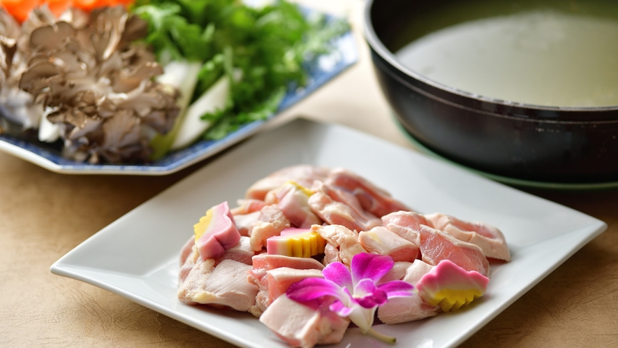 【別注料理】上州軍鶏の水炊き