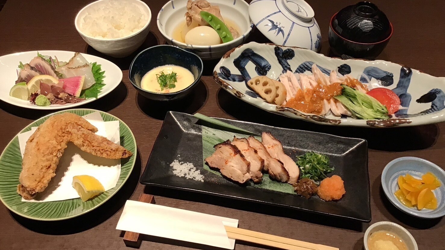 【2食付き】播州百日鶏食べつくしご膳プラン