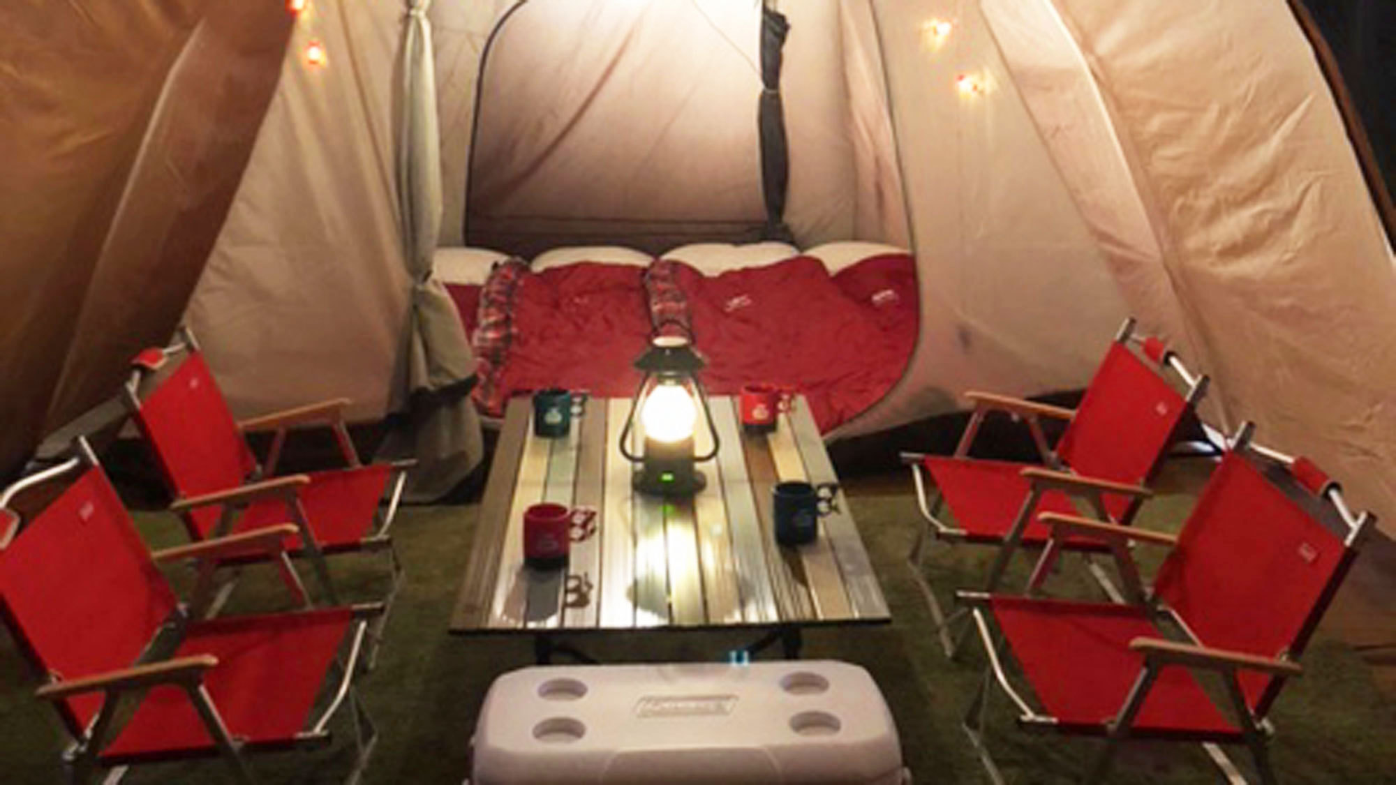 ≪1日1組限定≫【素泊まり】室内テントで快適に♪新しいキャンプスタイル≪室内グランピング体験≫