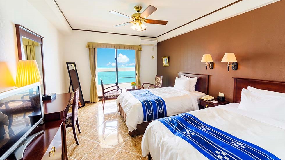 【スタンダードツイン禁煙】◆オーシャンフロント◆