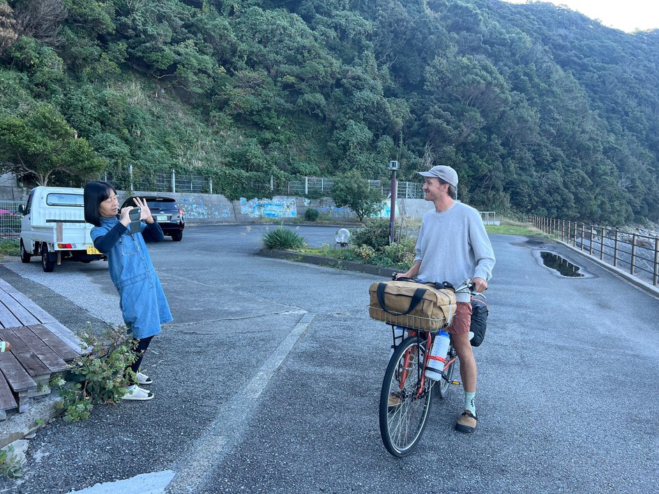 ロードバイクの方