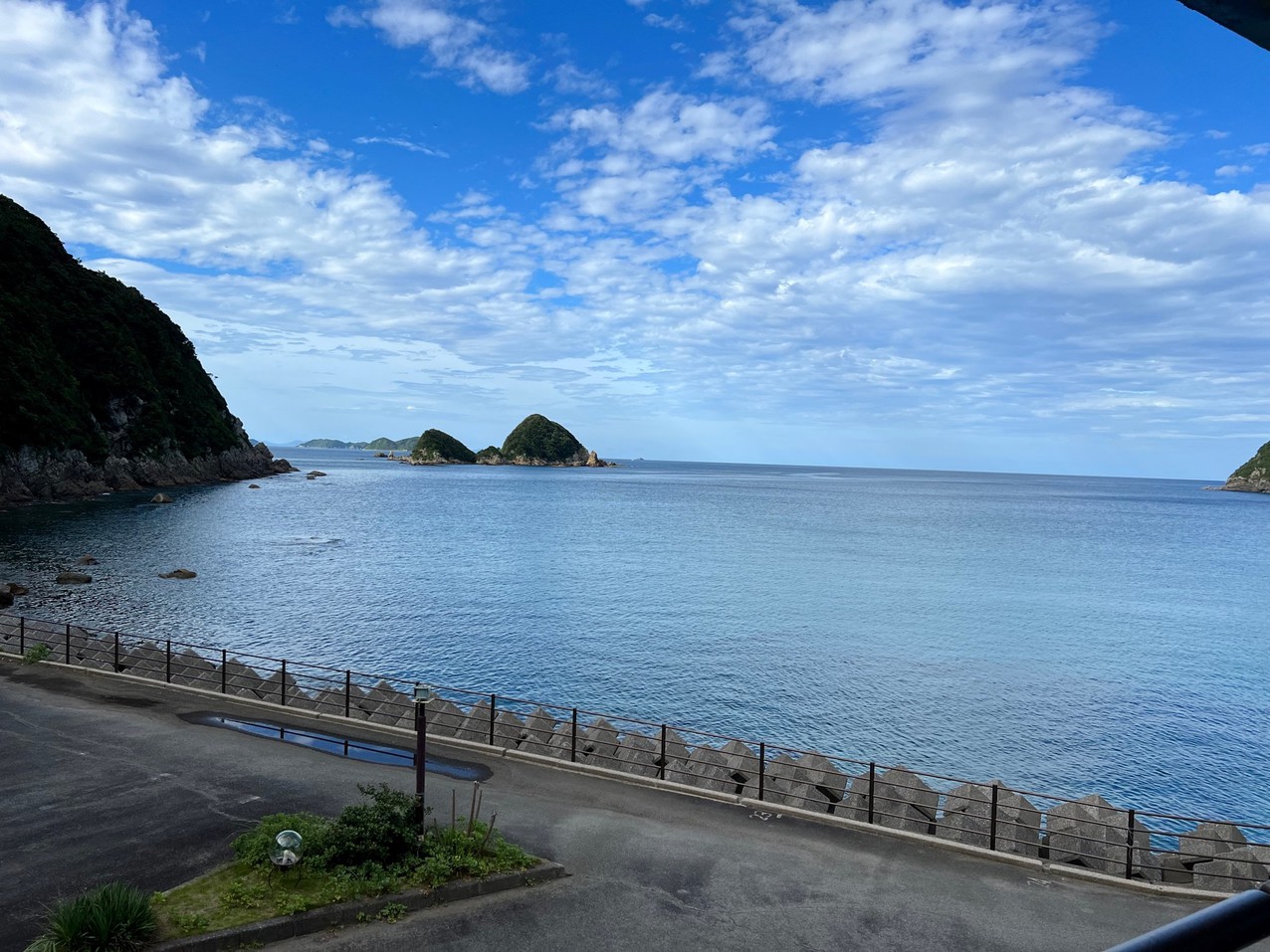 東シナ海が広がります