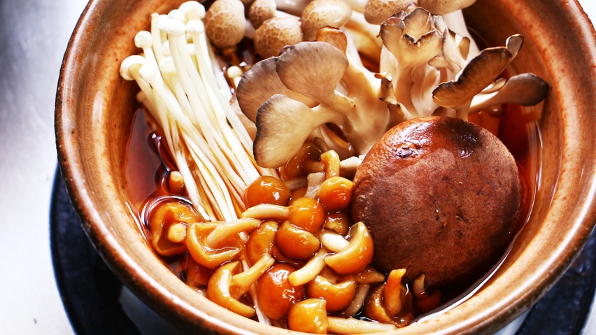 【冬季限定】ほっっとあったか冬満喫♪山菜＆きのこの特製寄せ鍋プラン☆個室食