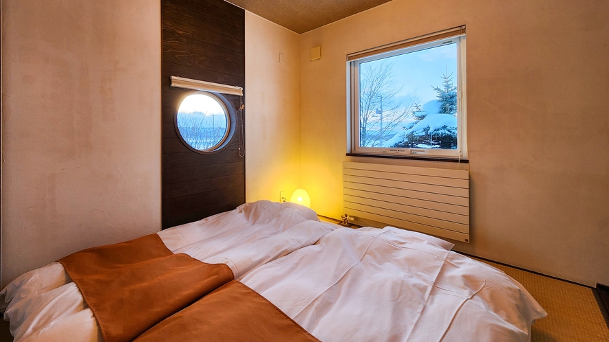 #和室　和-nagomi-　広縁付きのお部屋でご家族やグループでのご利用に最適なお部屋。