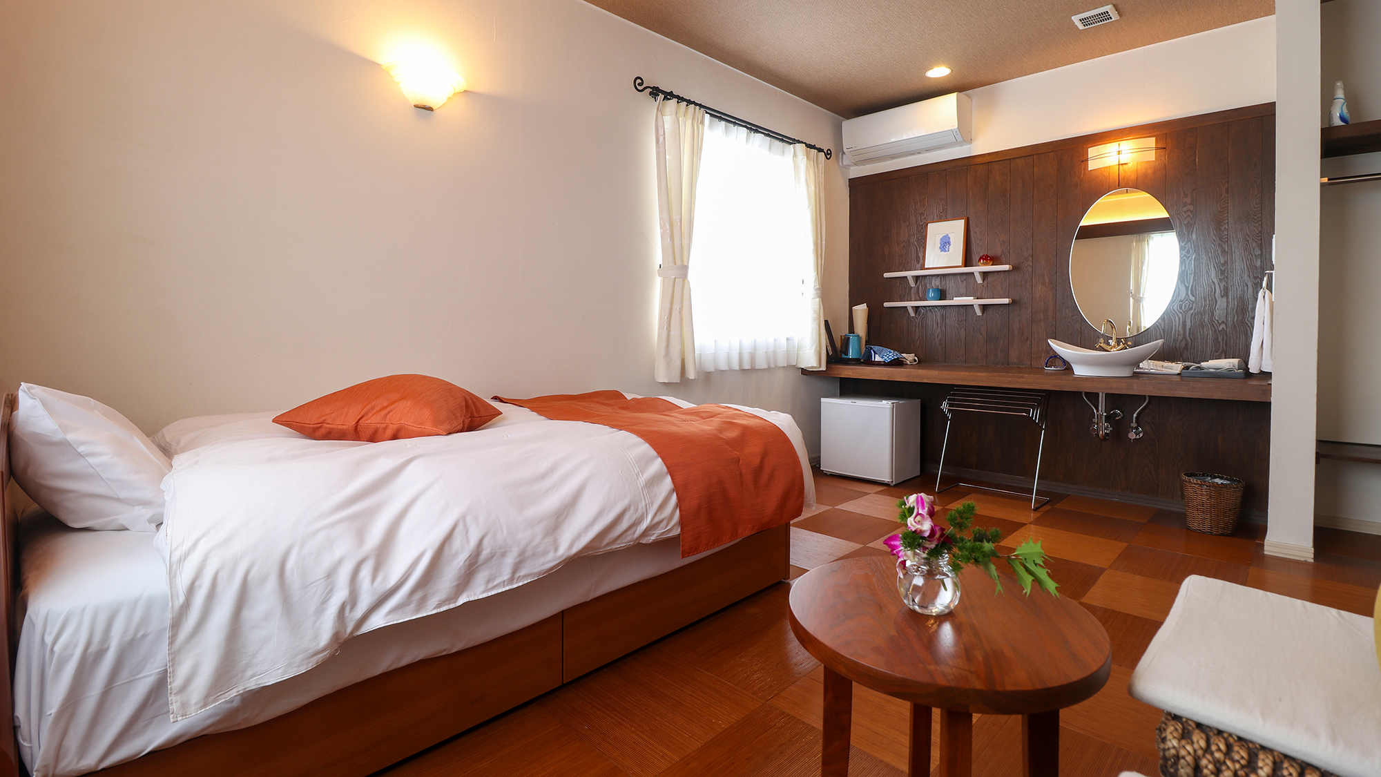 #楽-raku-　ひとり旅に最適なコンパクトなお部屋。