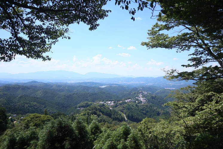 花矢倉展望台　夏の景色