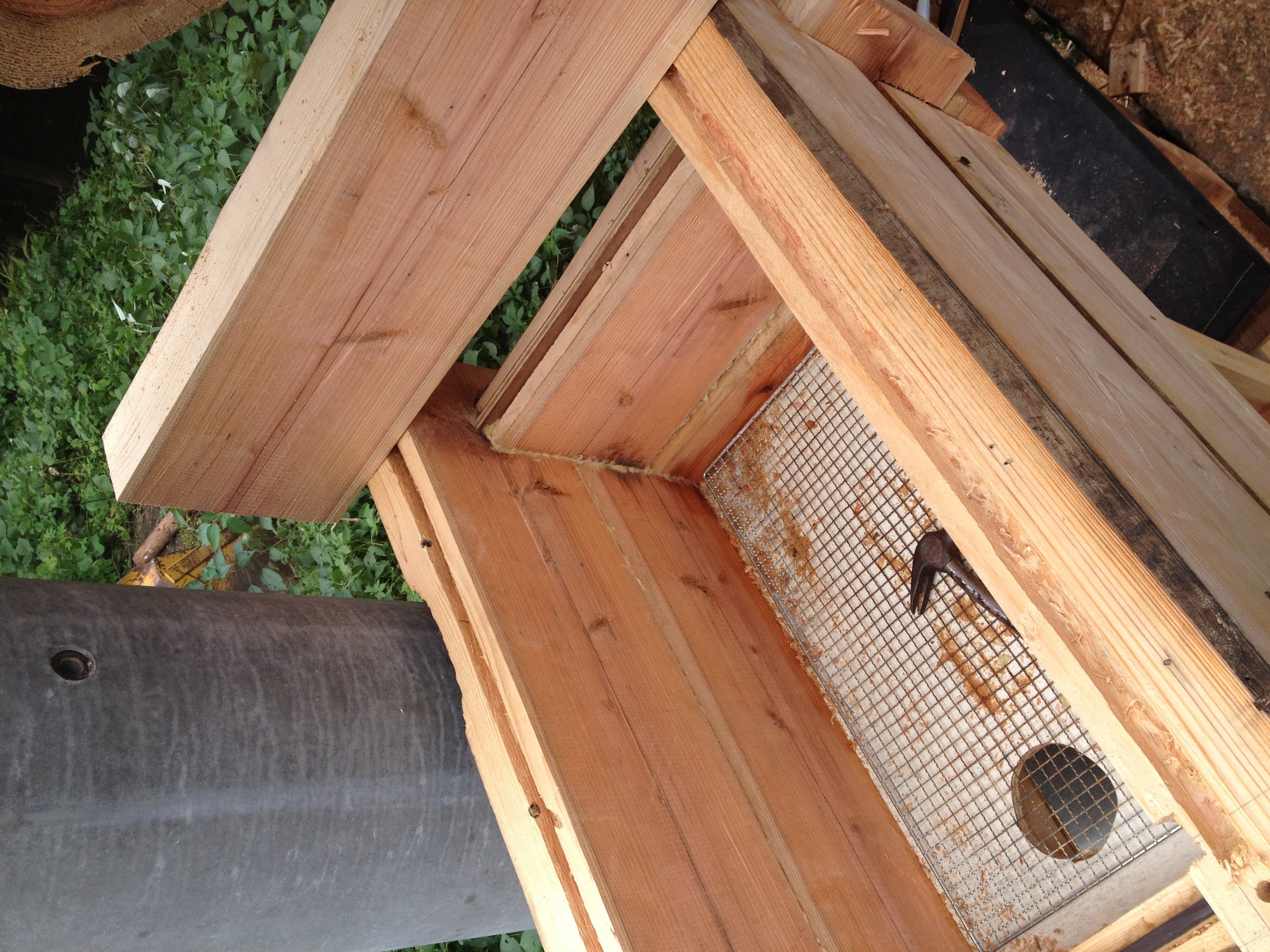 スモーカー製作中