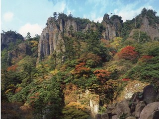 秋の立久恵峡