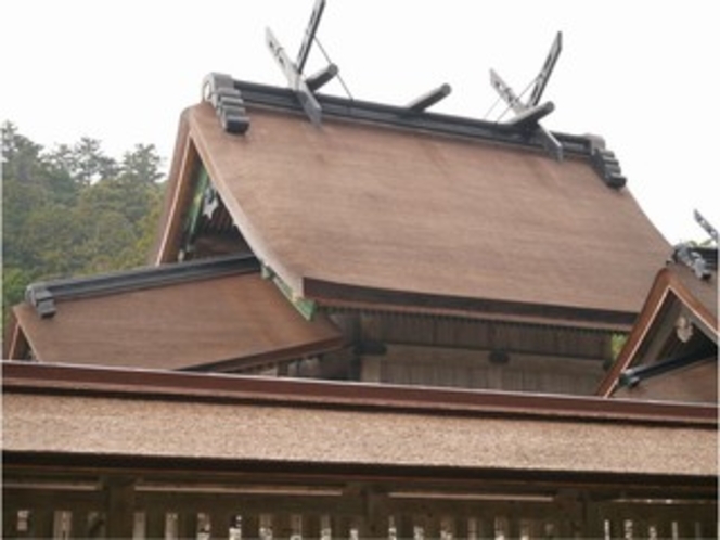 当館より車約３０分の出雲大社の新しい「おおやしろ」です！