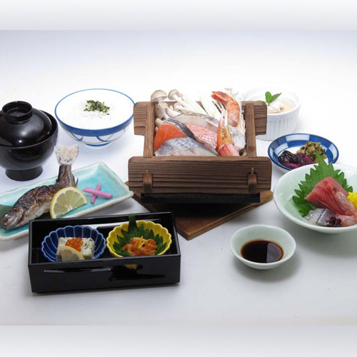 魚介の味をしっかり楽しむ！海鮮せいろ蒸しをお楽しみください。