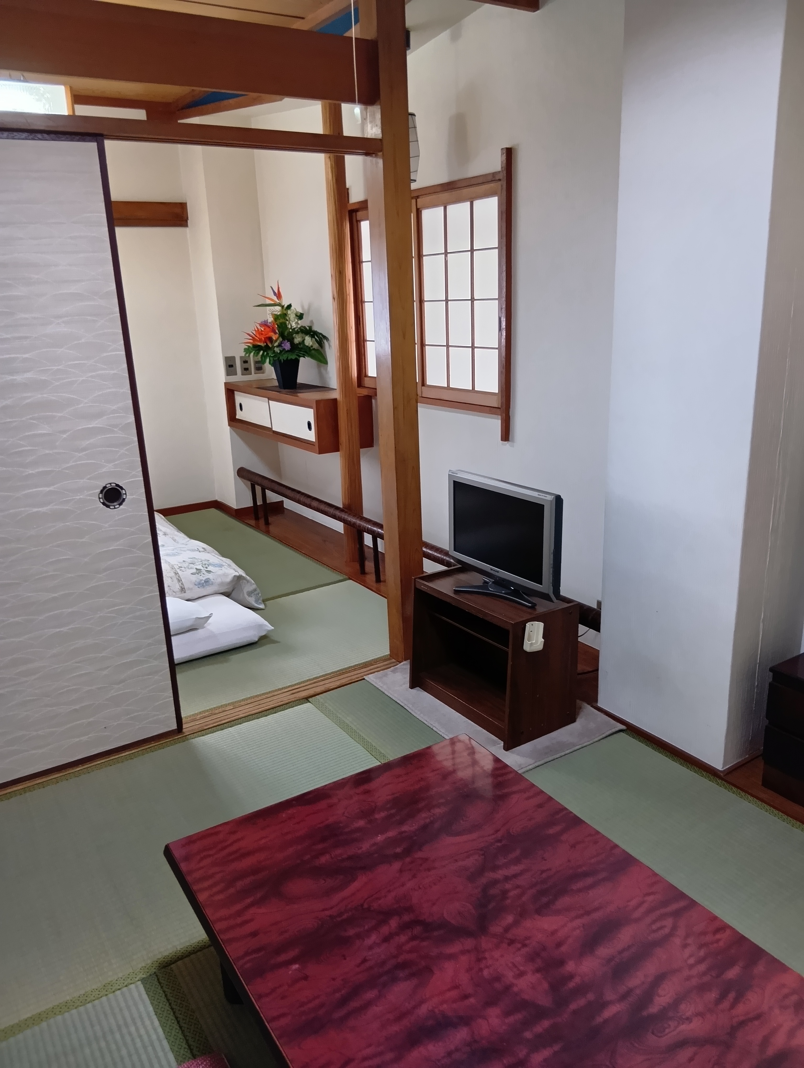 4.5畳の二間つづきの和室