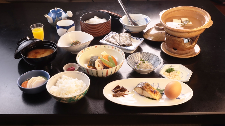 【朝食】色々なご飯のお供をご用意した和朝食