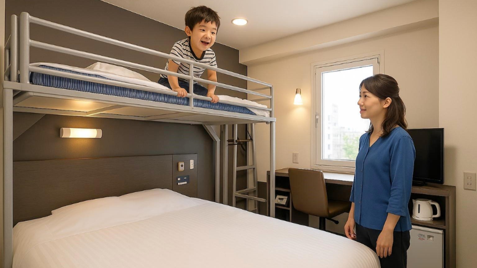 今日はロフトで寝よう！特別な旅の思い出に※使用感イメージ