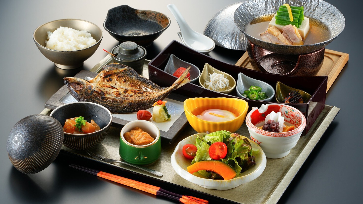朝食
