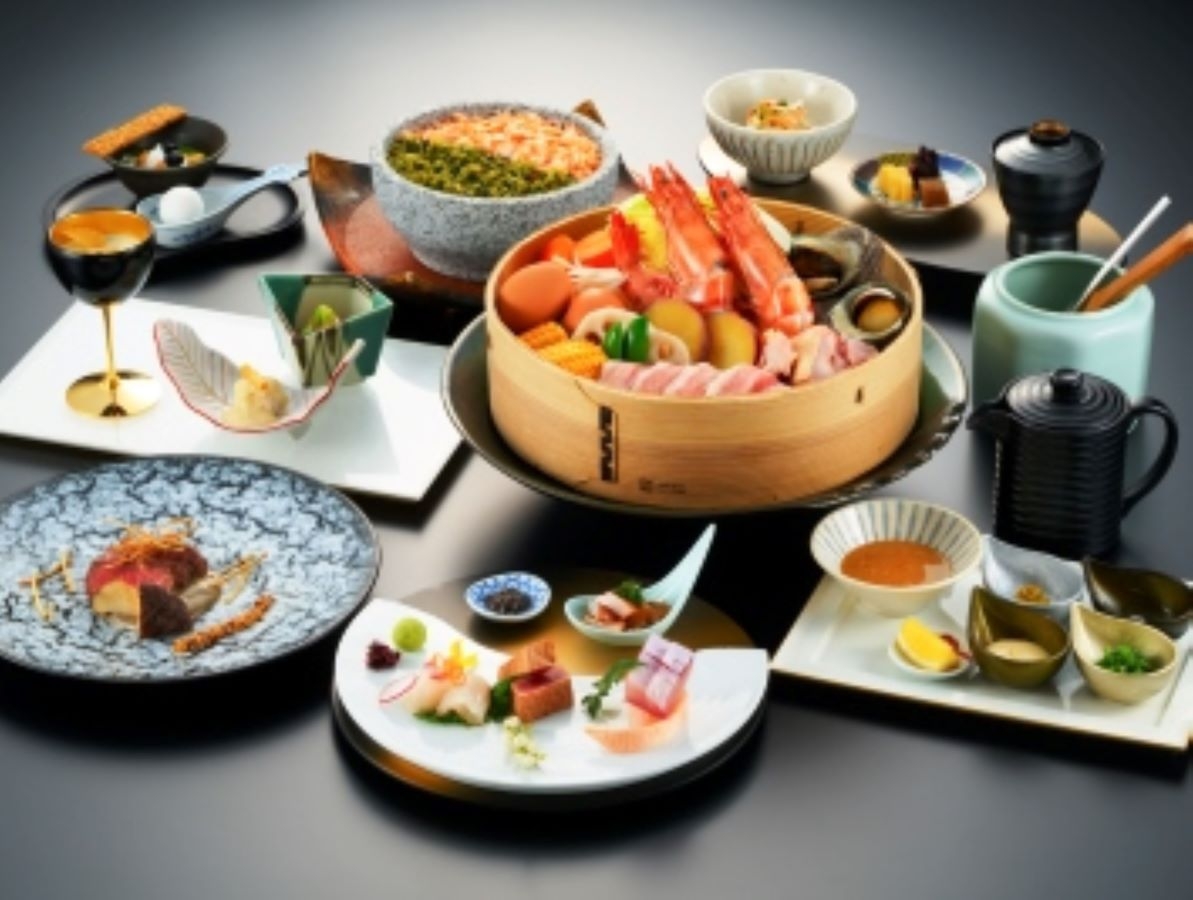 【楽天月末セール】料理長推奨コースを堪能　おおいた豊後牛と温泉蒸しに舌鼓〜プラン≪2食付き≫