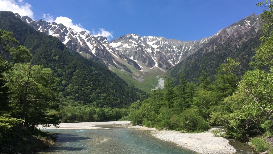 上高地の景色