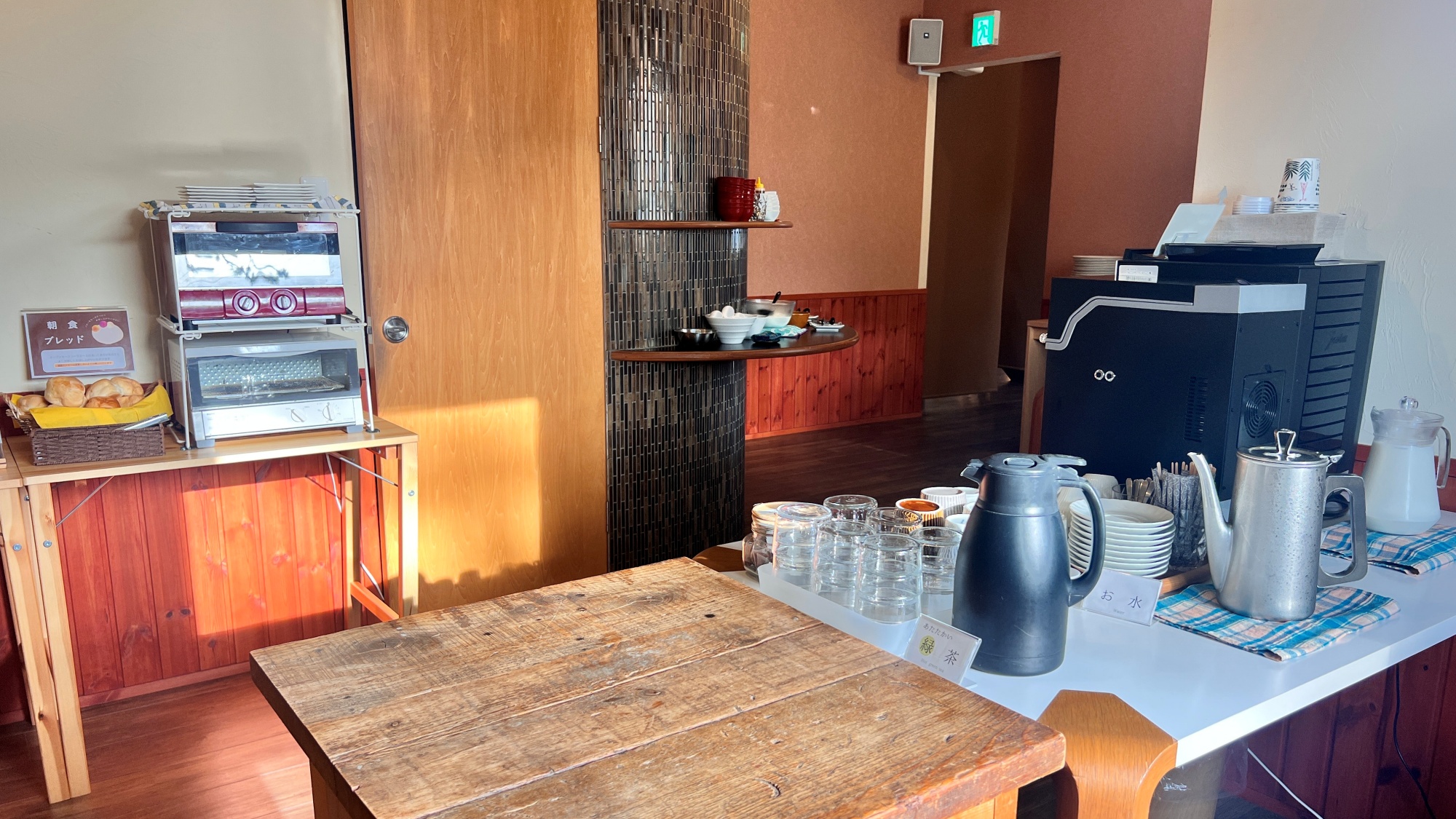 *朝食はセルフスタイルで楽しむビュッフェスタイル、お好きなものを好きなだけ