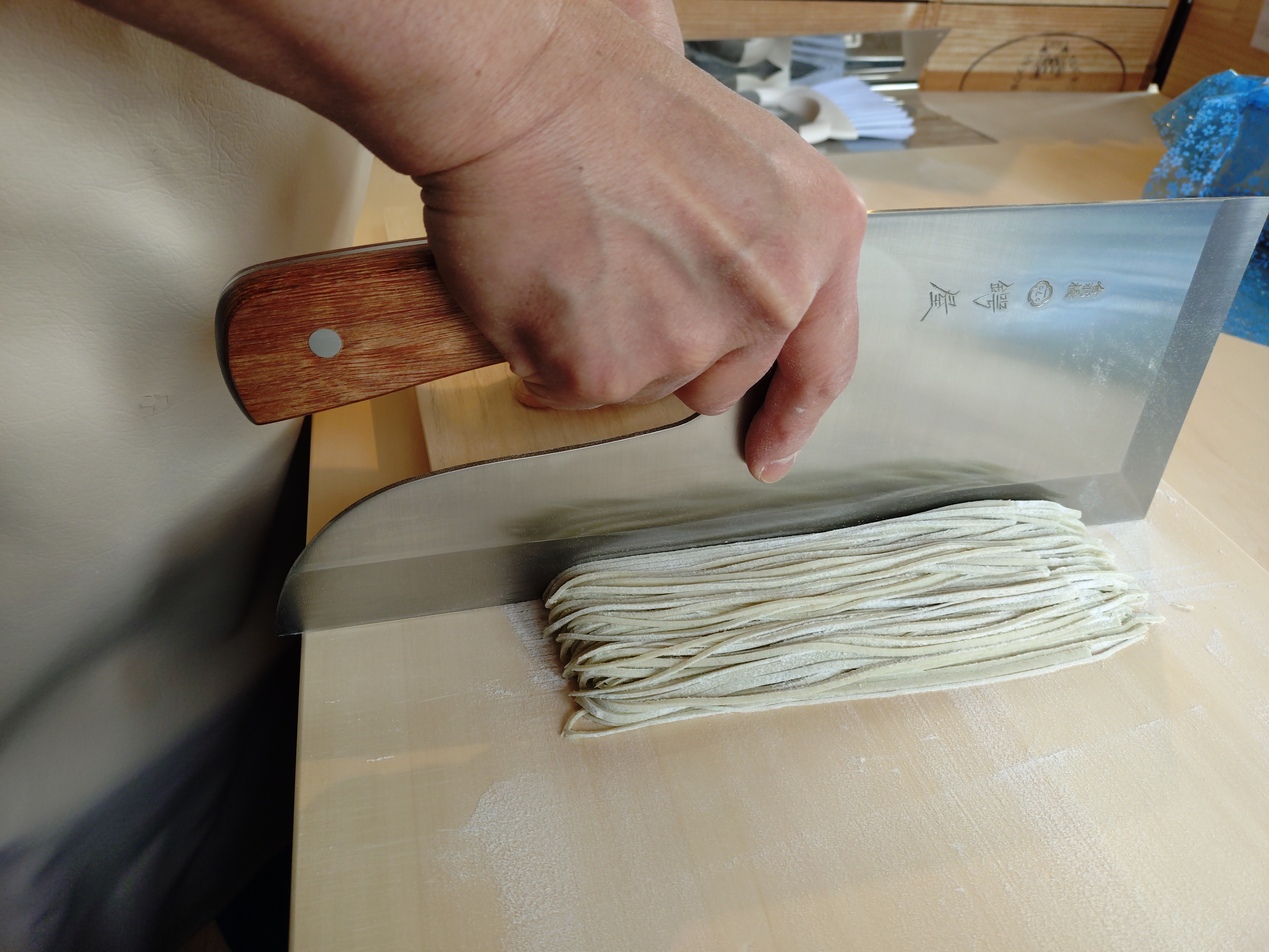 【すき焼き＆手打ち蕎麦コース】手打ちそば・・切り